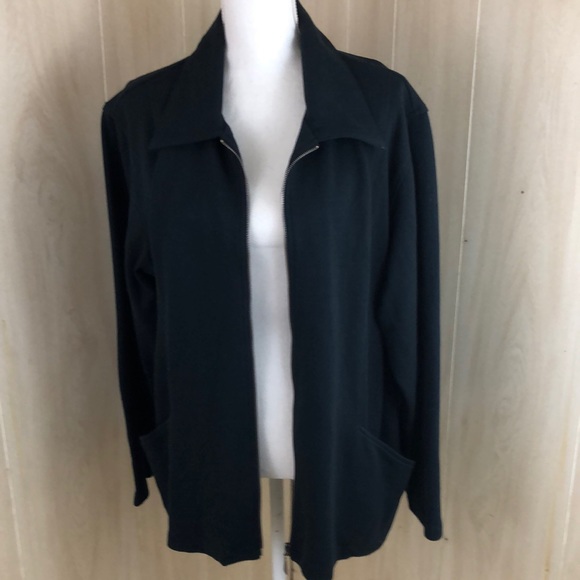 Elisabeth Black Jacket Size 2 - Picture 1 of 7